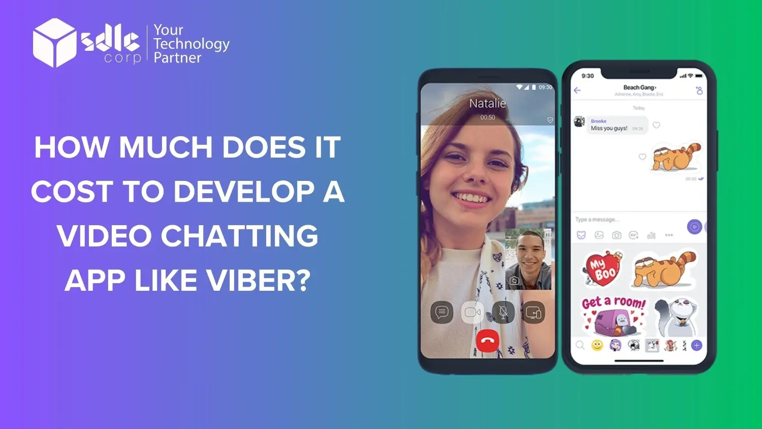 HOW MUCH DOES IT COST TO DEVLOPE A VIDEO CHATTING APP LIKE VIBER?