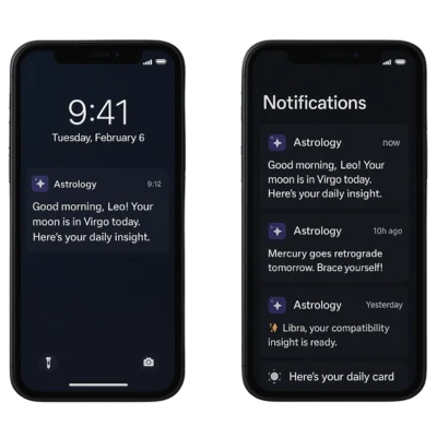 Push Notifications for Daily Insights