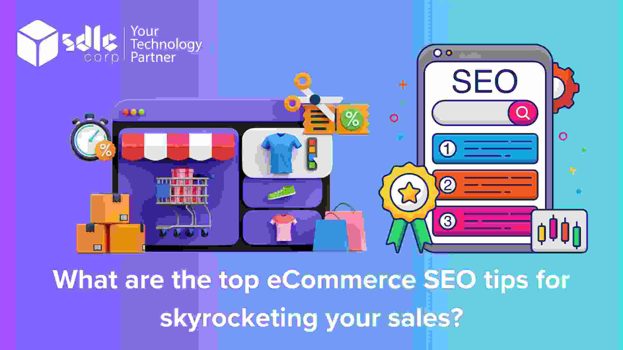 eCommerce SEO tips for increasing online store traffic and sales