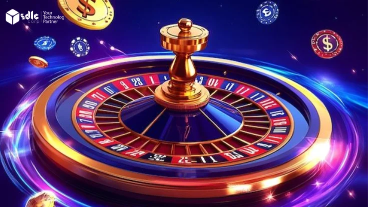 "Online roulette game wheel"