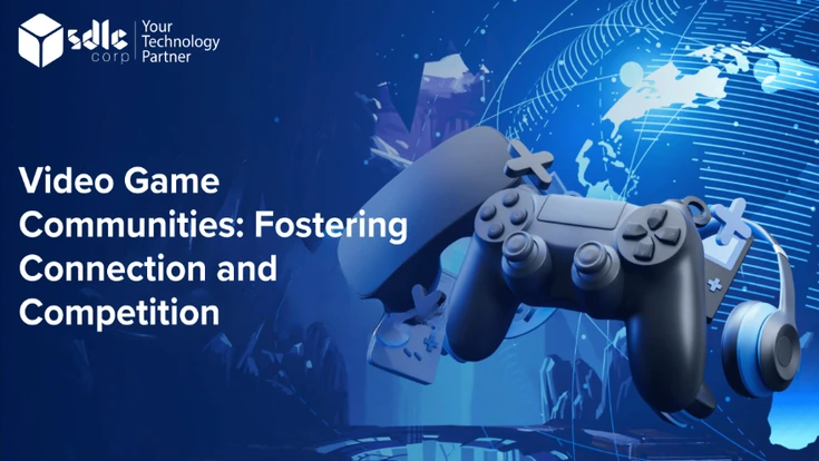 Video game communities building player connection and healthy competition