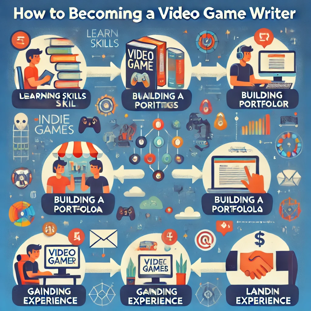 Video_Game_Writer_Journey_Infographic
