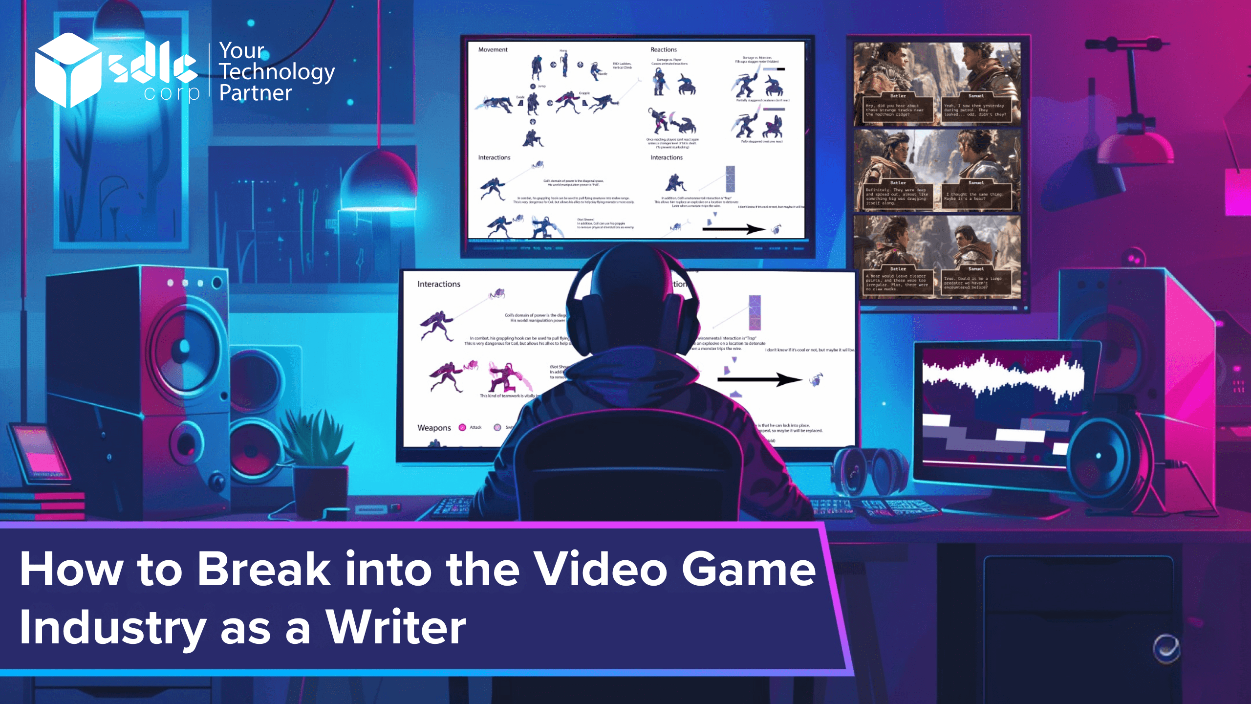 How to Break into the Video Game Industry as a Writer