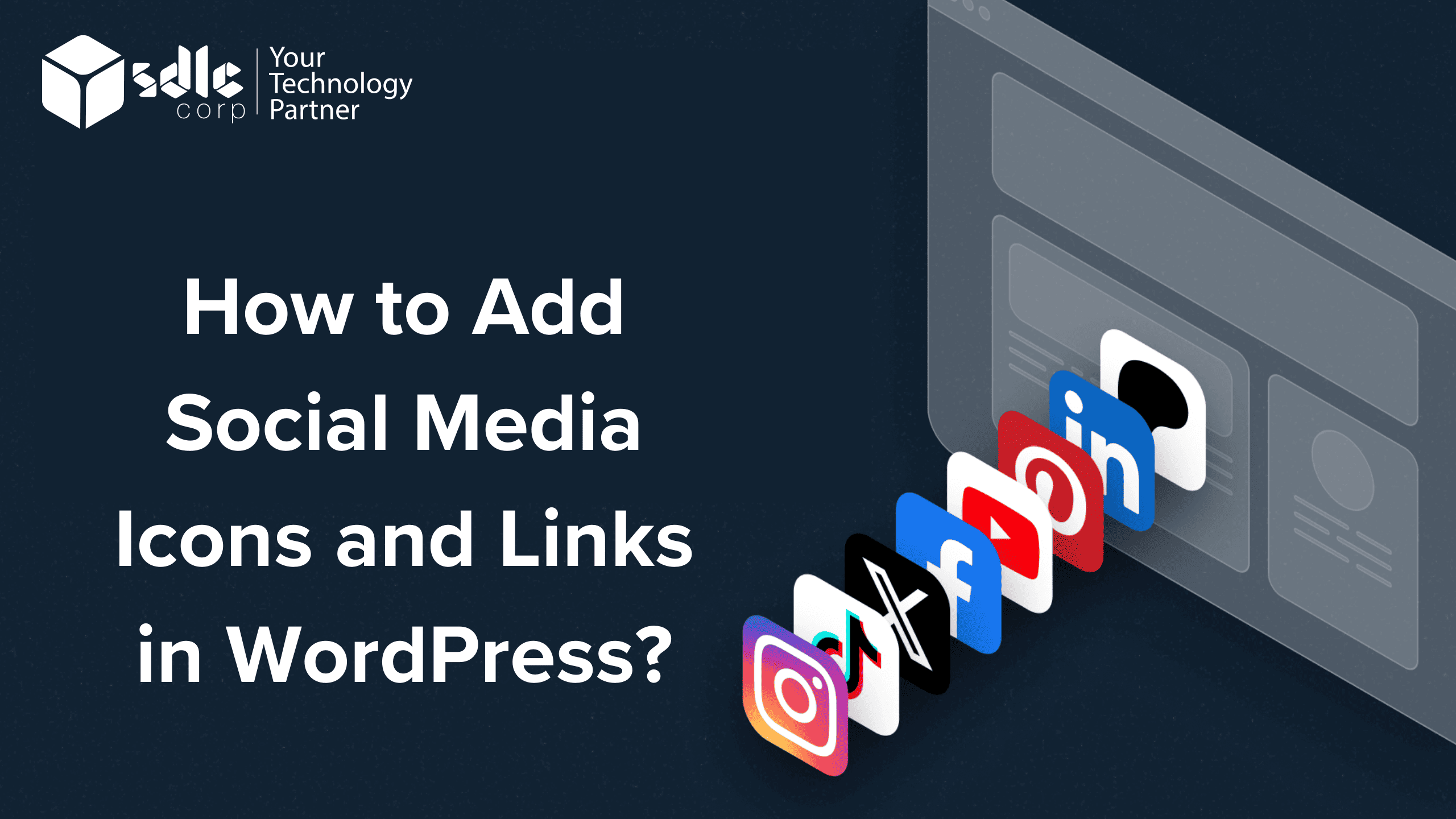 How to Add Social Media Icons and Links in WordPress (1)