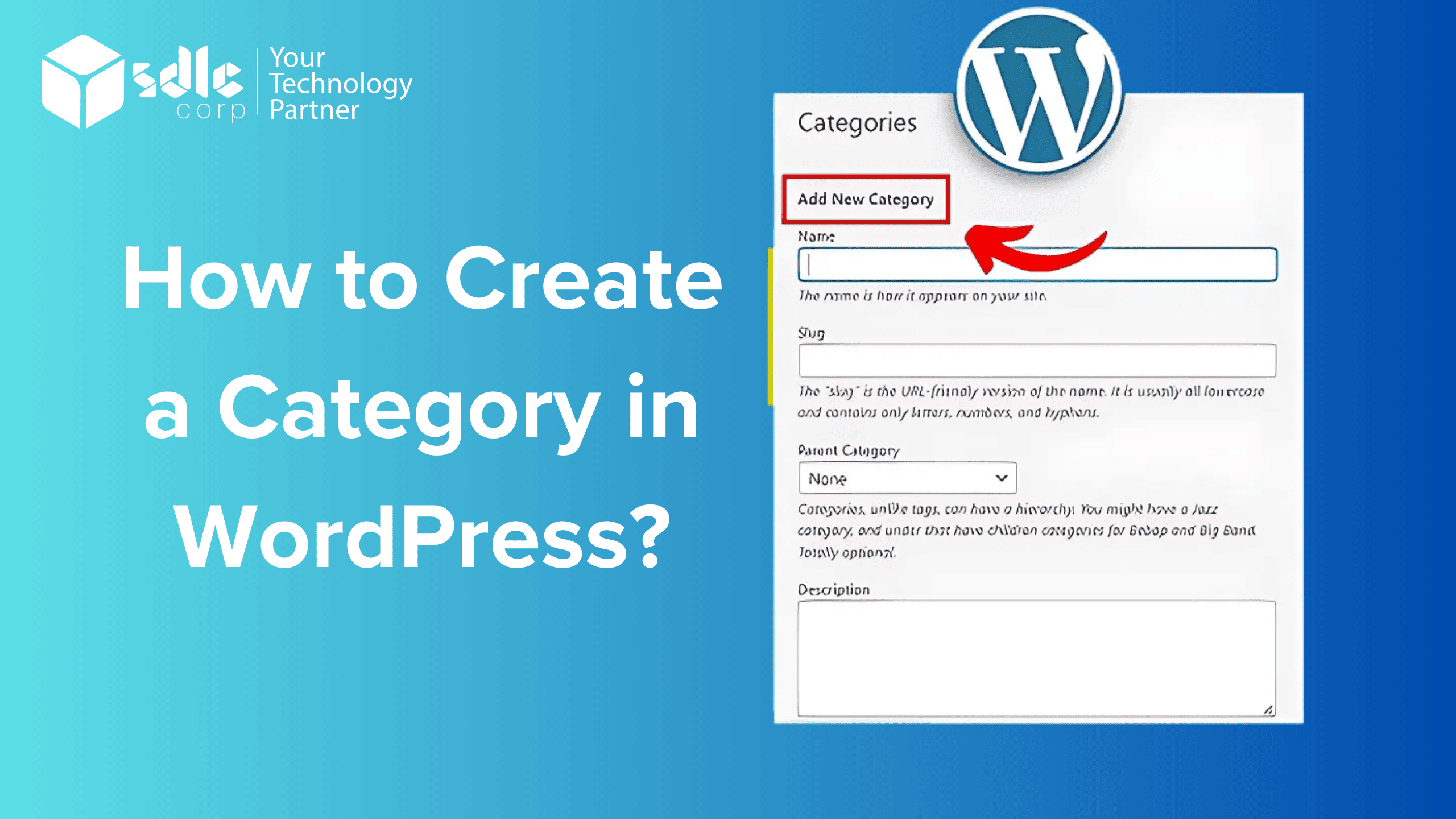 How to Create a Category in WordPress