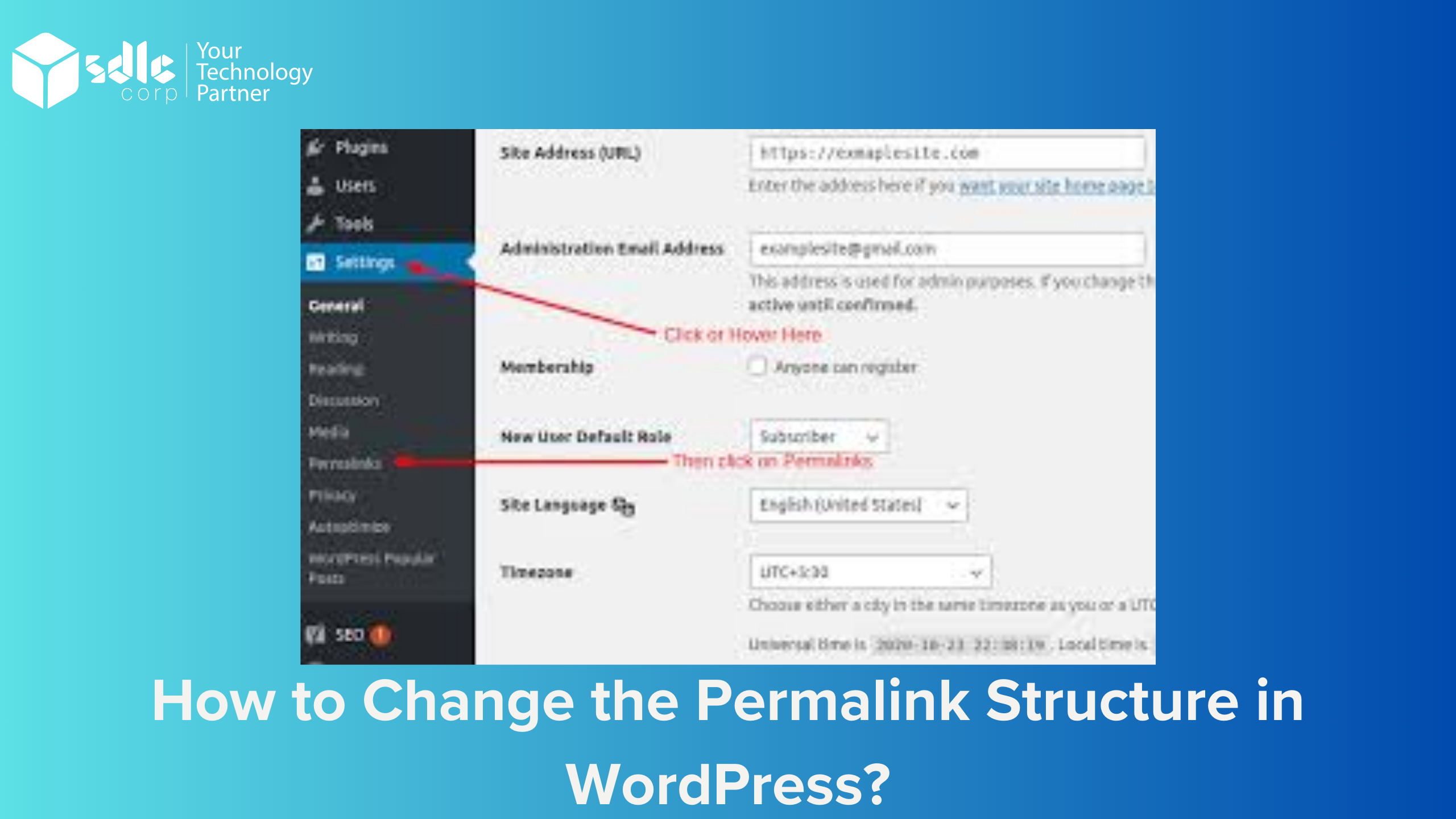 permalinks structure in wordpress