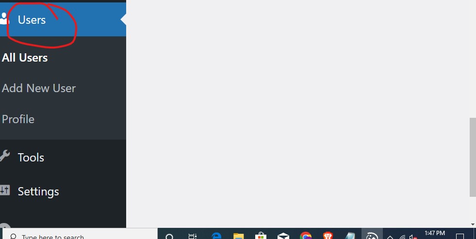 username in php admin