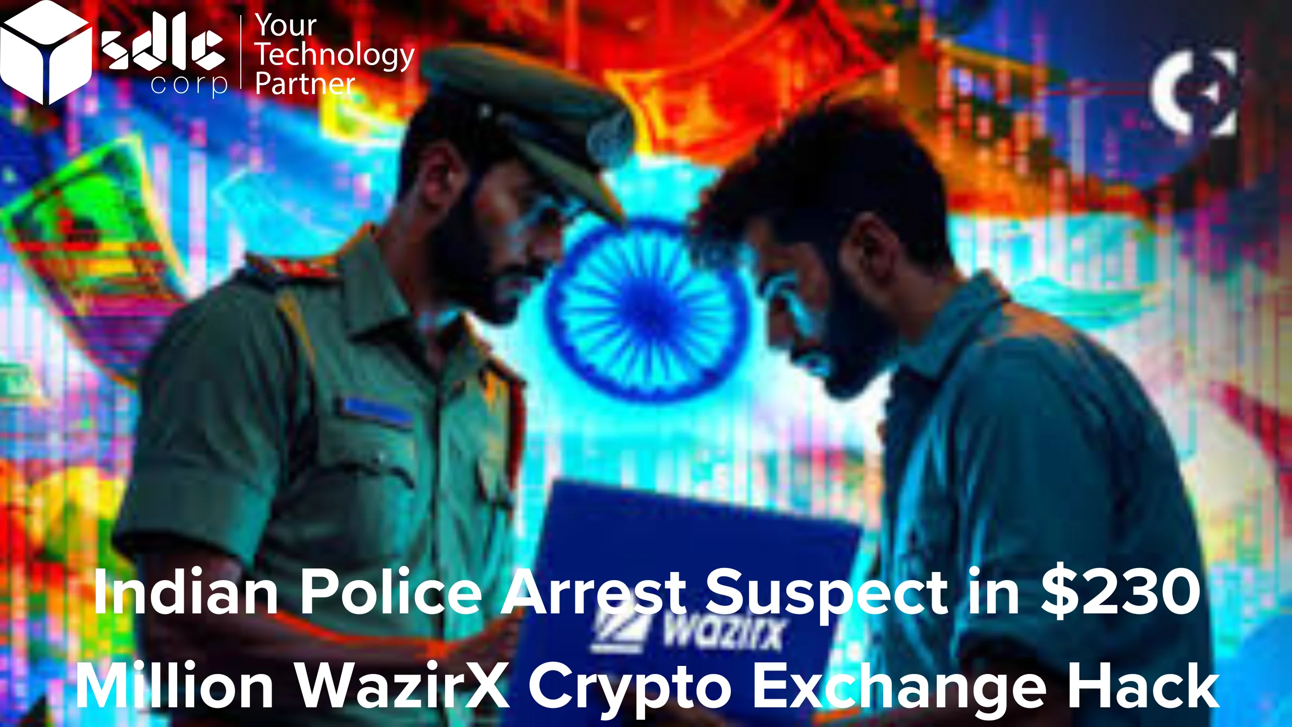 Indian Police Arrest Suspect in $230 Million WazirX Crypto Exchange Hack