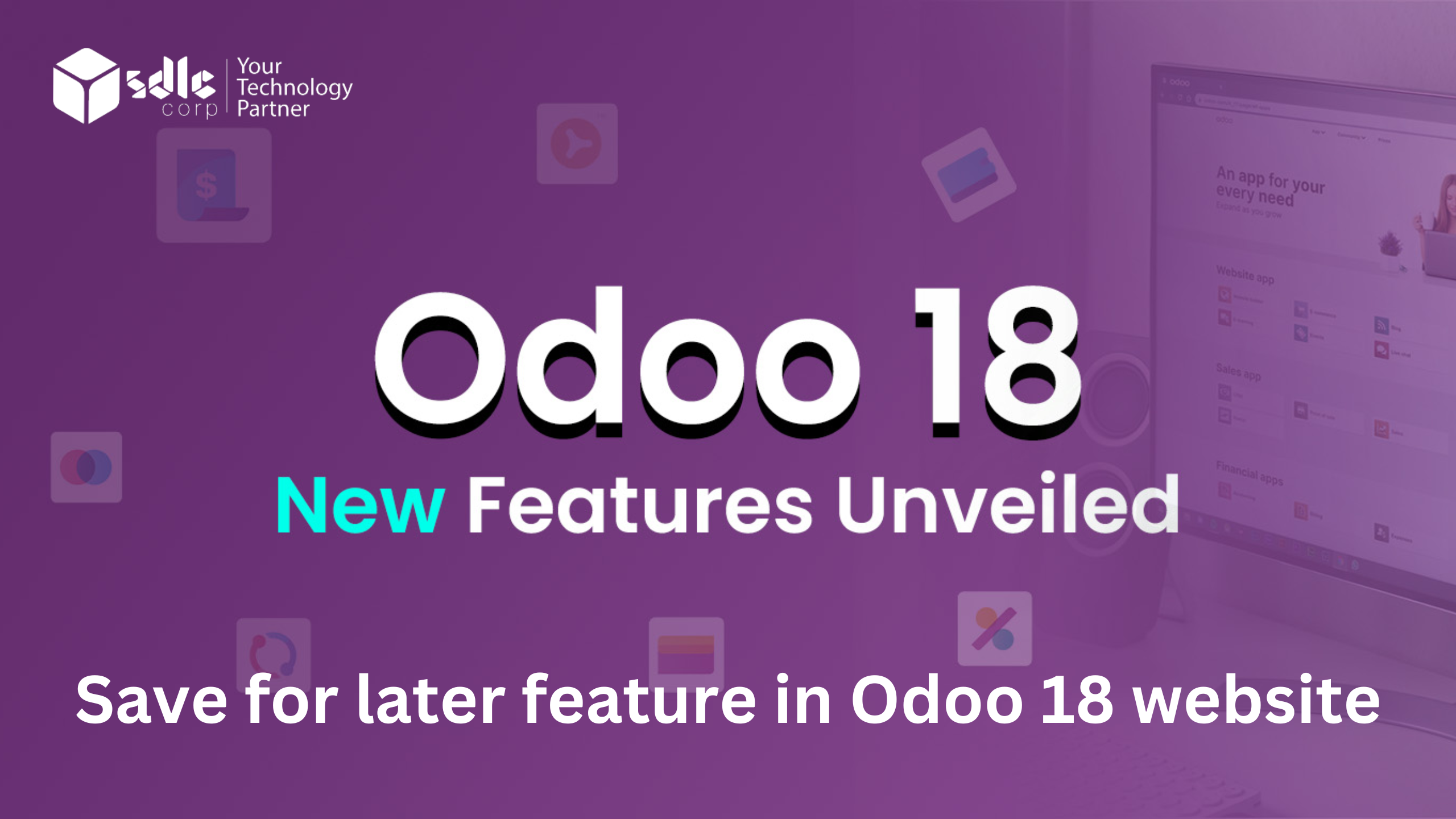 Save for later feature in odoo 18 website