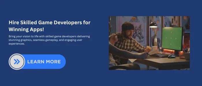 Game development CTA banner