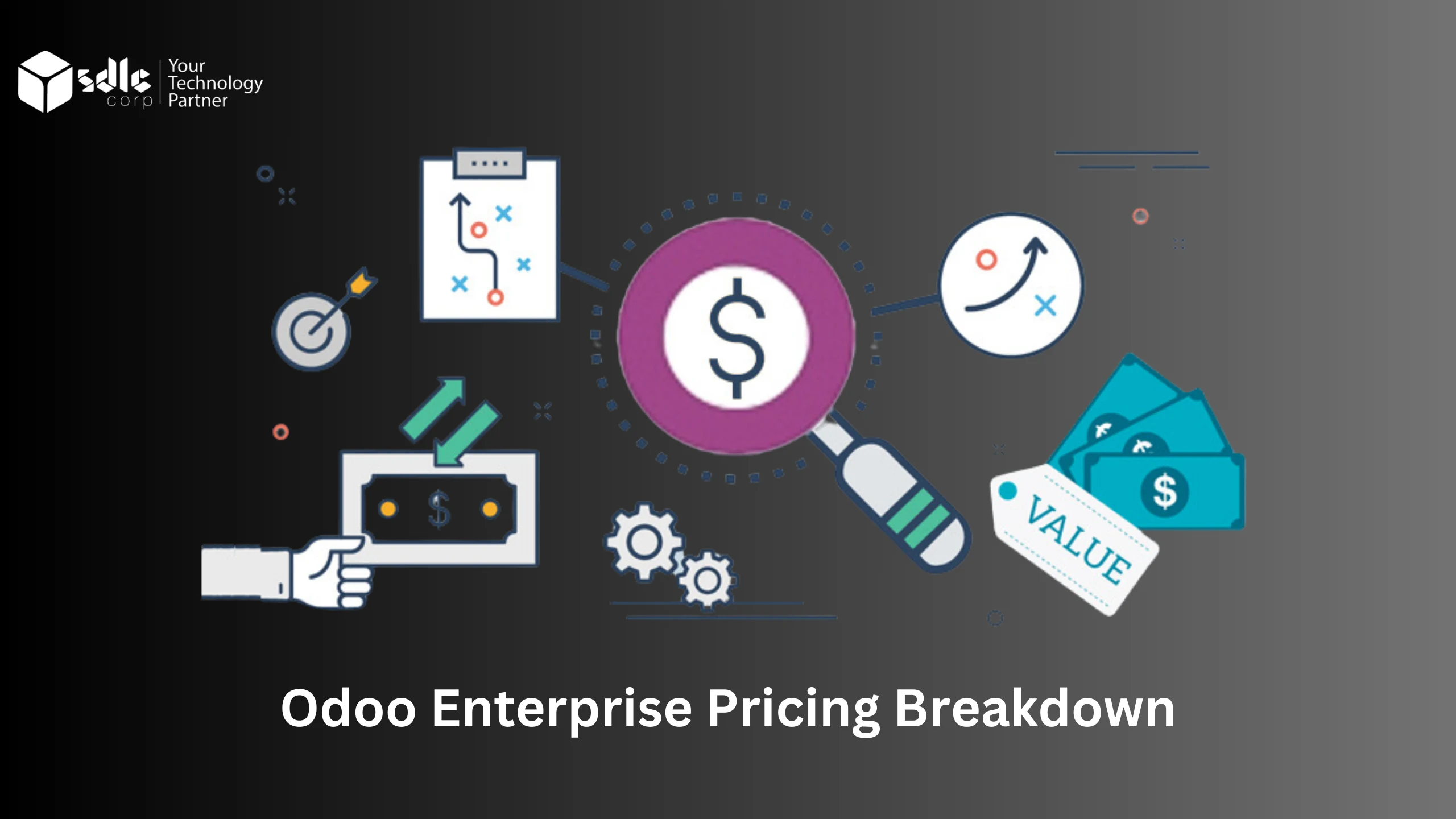 Odoo Enterprise Pricing Breakdown illustration