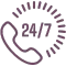 24/7 support for Odoo services