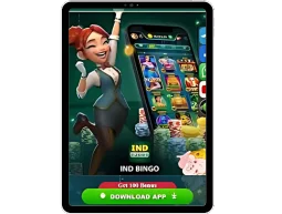 "Mobile bingo game app with seamless gameplay, multiplayer rooms, and real money rewards"