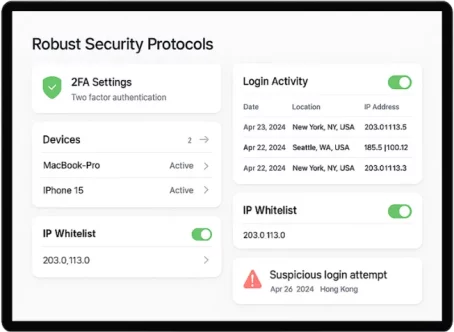 Robust Security Protocols for P2P Crypto Exchange Development Company