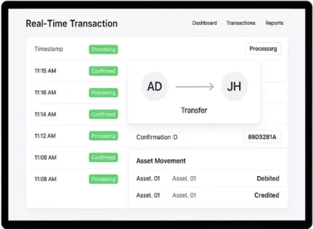 Real-Time Transaction for P2P Crypto Exchange Development Company