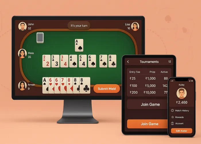 Rummy Game App Development SDLCCORP