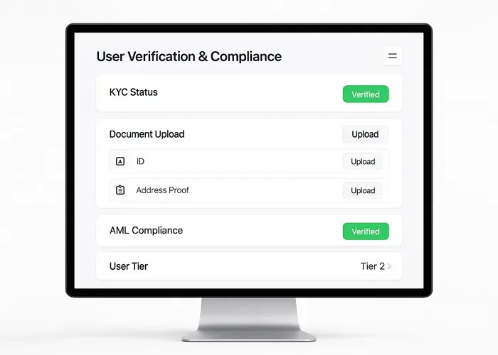 Our-Robust-Security-Regulatory-Standards-User-Screens-And-Menu 3