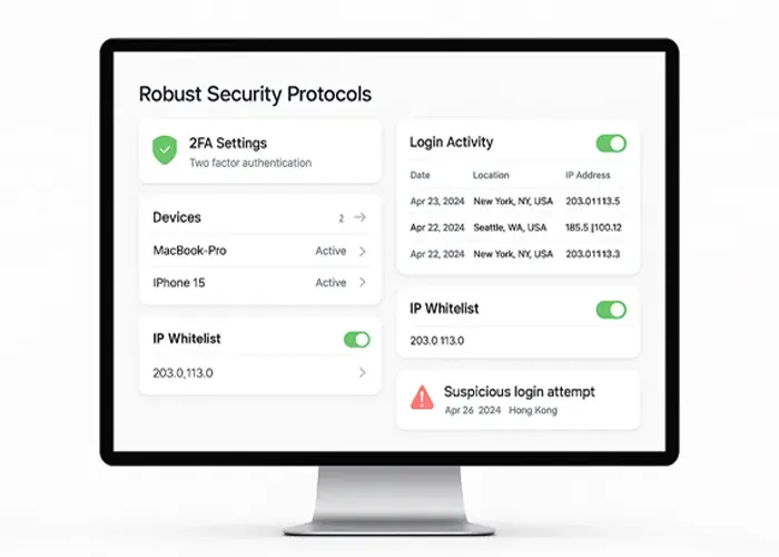 Our-Robust-Security-Regulatory-Standards-User-Screens-And-Menu 4
