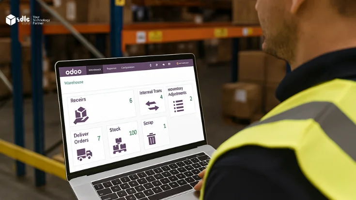 How can odoo ERP Streamline warehouse operations