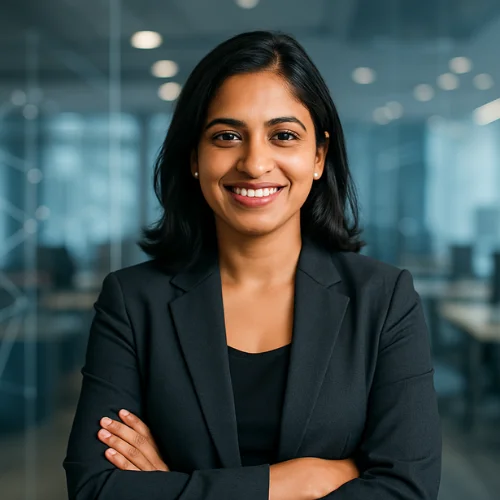Priya Menon Chief Technology Officer profile with portrait