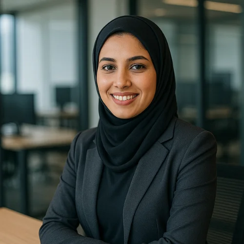 CEO testimonial portrait for AI chatbot deployment success case study