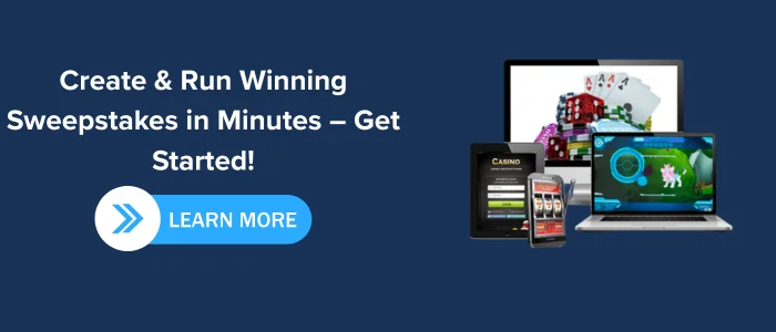Sweepstakes Software