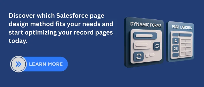 Salesforce record pages