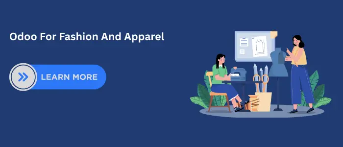 Odoo for Fashion & Apparel screenshot