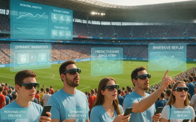 Enhanced Fan Engagement Through AI-Generated Content 