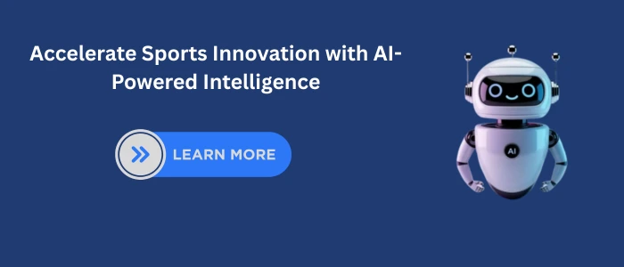 "AI-powered sports technology and analytics illustration"