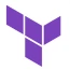 "Terraform infrastructure automation logo"