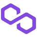 Polygon Matic cryptocurrency logo
