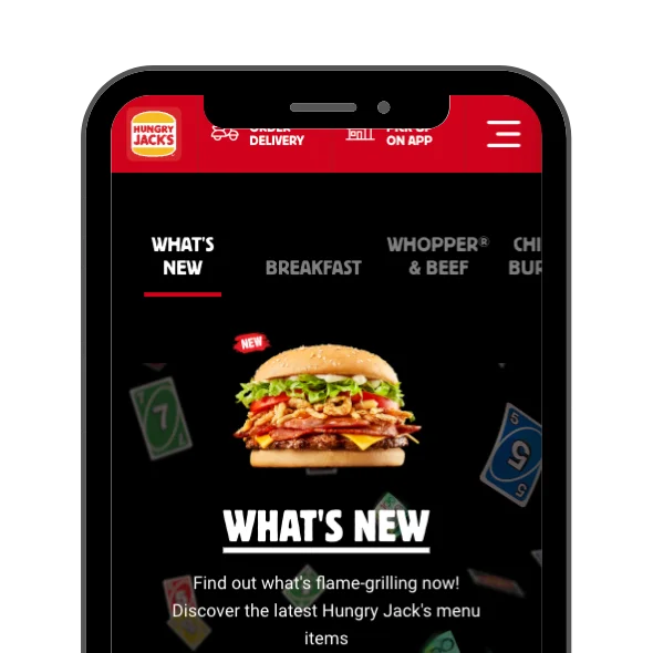 Fast food e-commerce app for online ordering, food delivery, loyalty rewards, secure payments, and real-time order tracking.