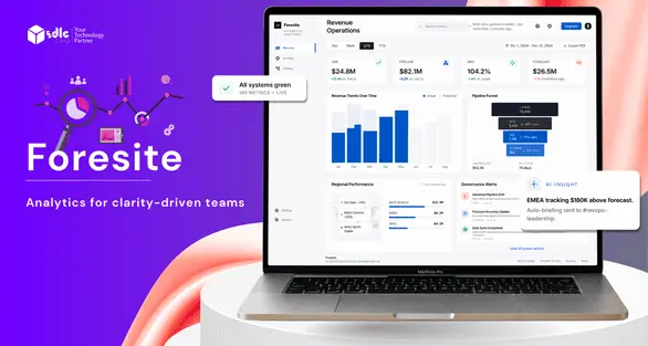 Foresite analytics dashboard product SDLC Corp