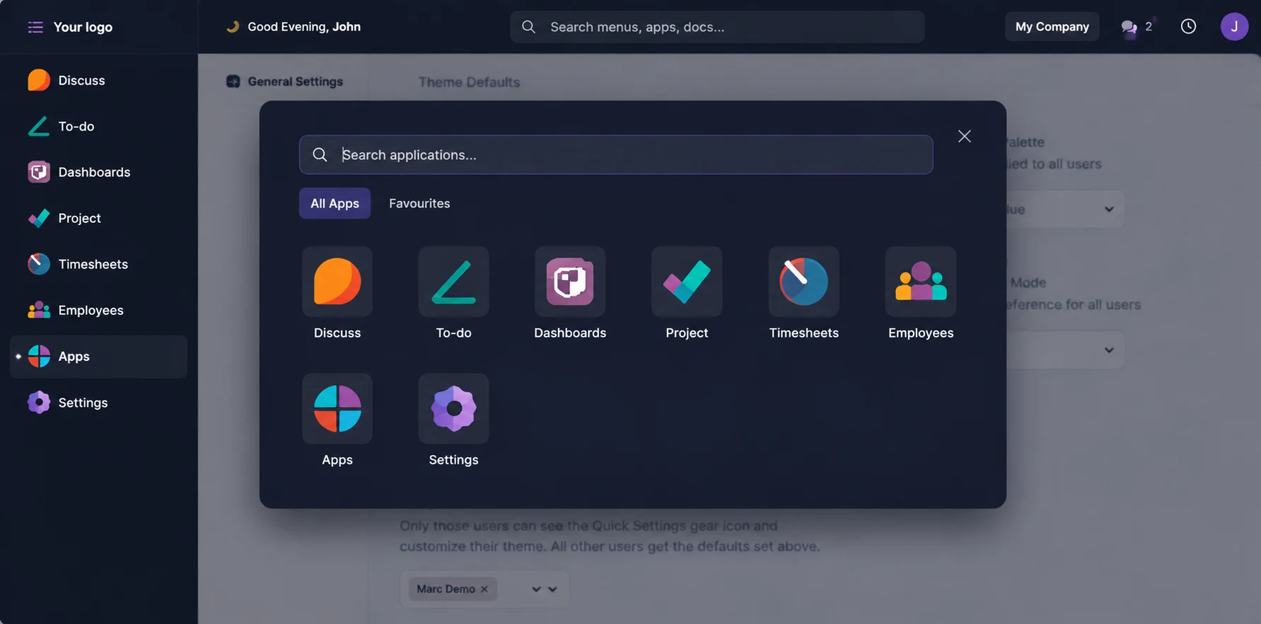 Odoo Premium Backend Theme | Modern Odoo UI Theme