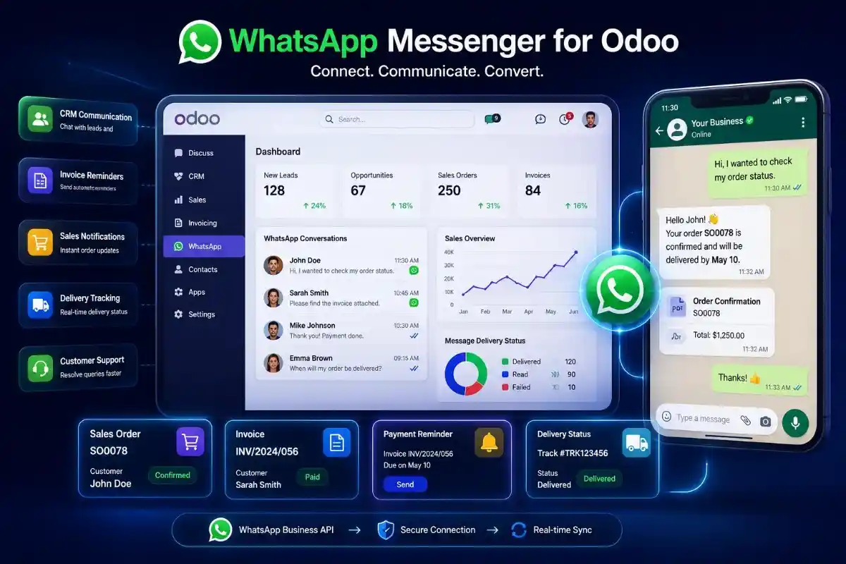 WhatsApp Messenger for Odoo | Odoo WhatsApp Integration