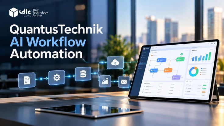 QuantusTechnik AI workflow automation for lead scoring, enquiry routing and machine alerts