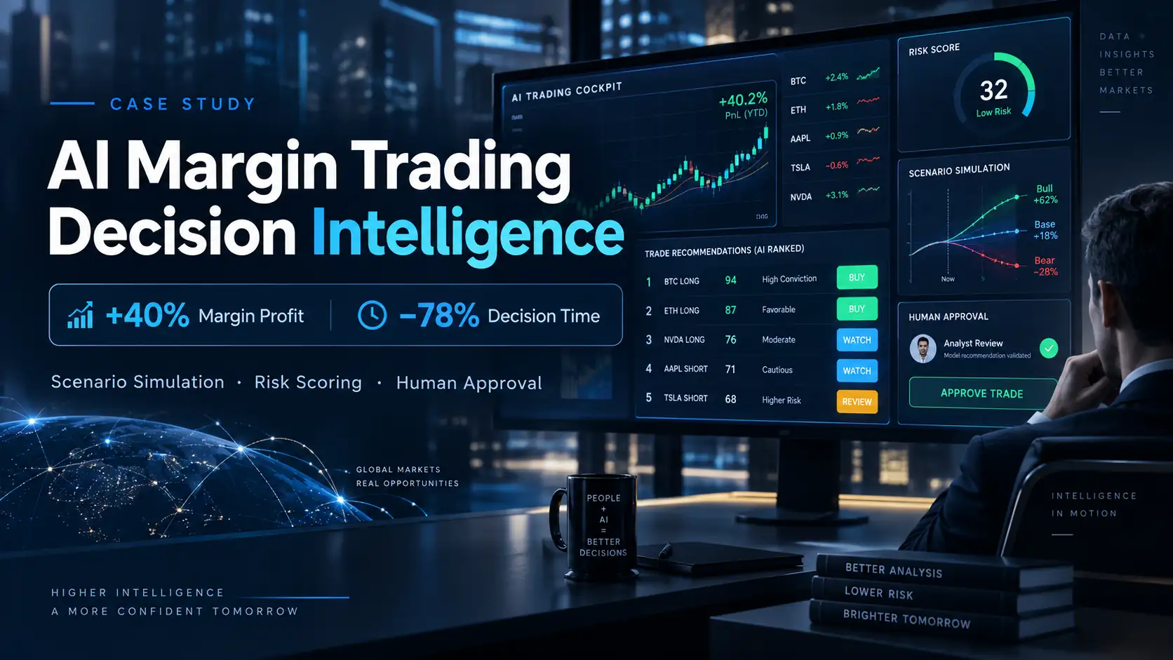 Margin trading decision intelligence case study banner