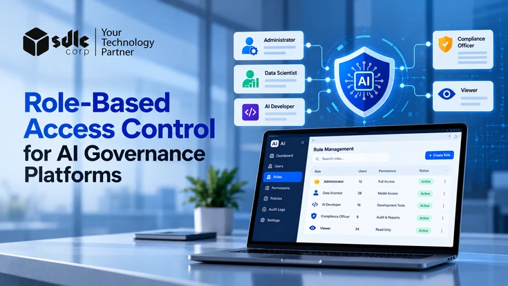 Role-based access control for AI governance platforms with secure user roles and permissions
