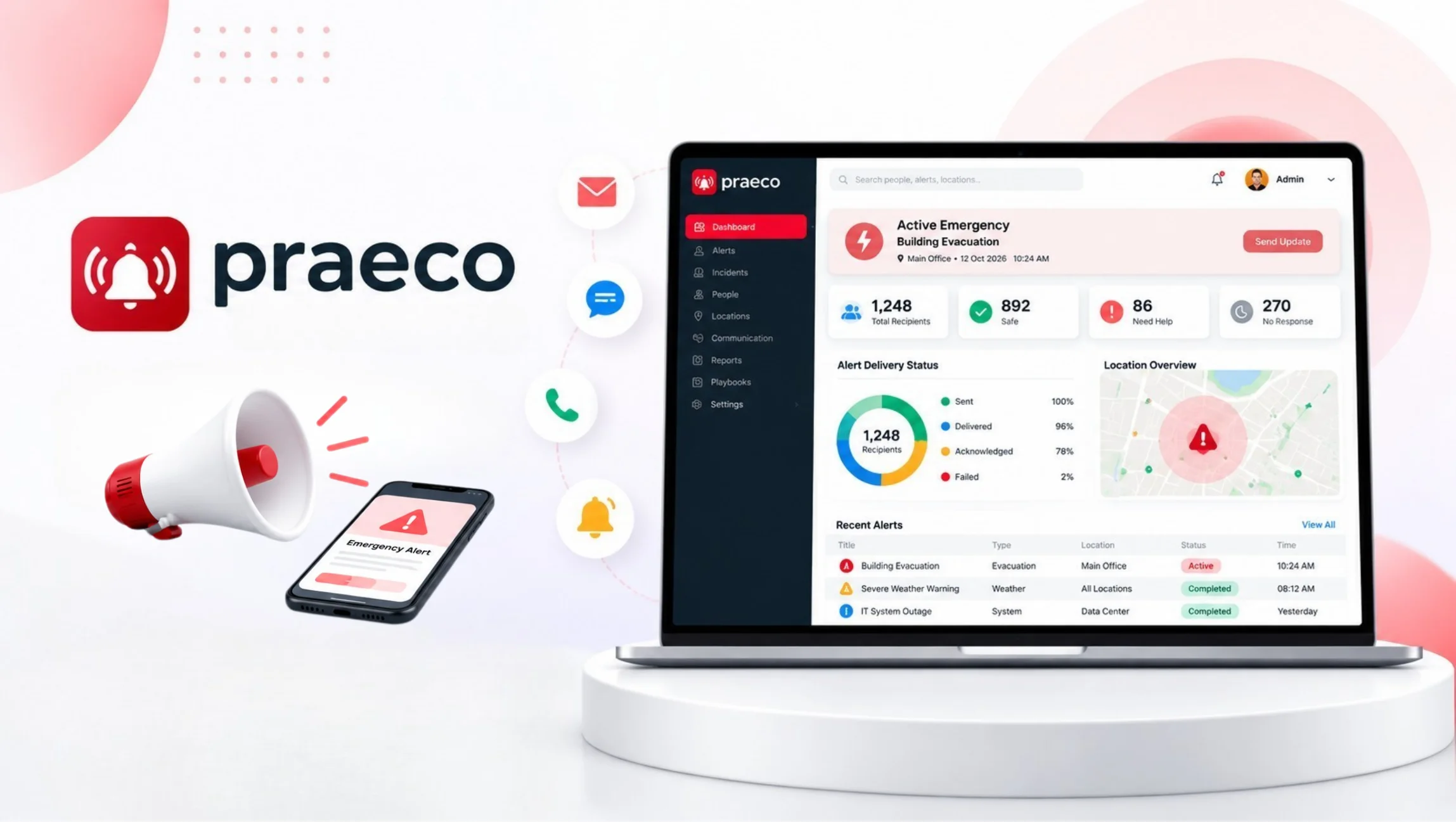 Praeco Emergency Mass Notification Software