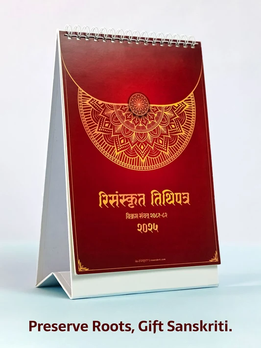 ReSanskrit Sanskrit desk calendar