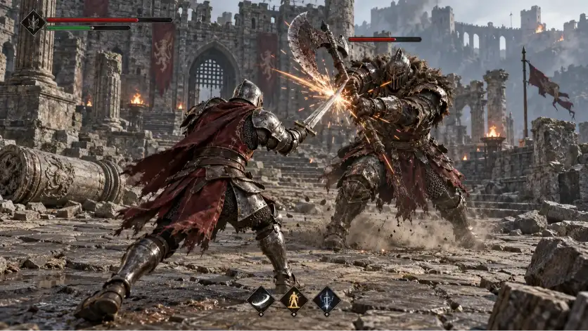 Action role-playing game concept for Unreal Engine 5 development