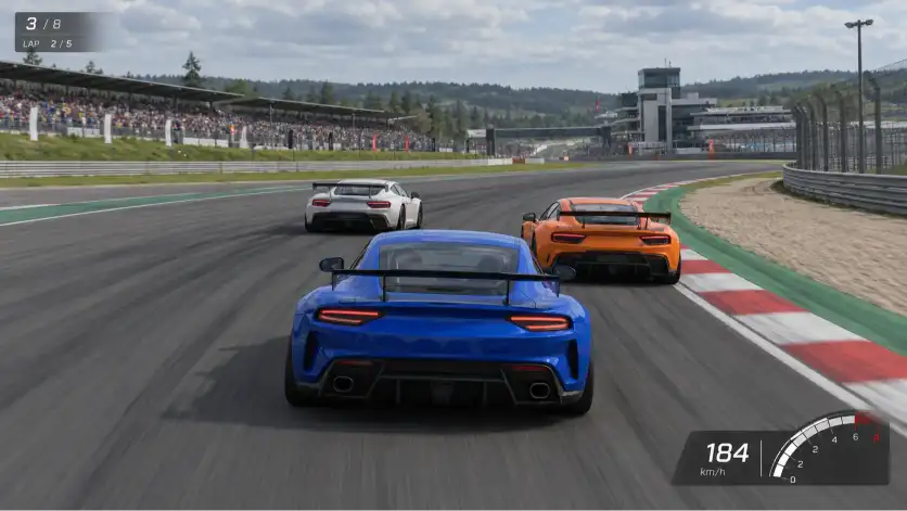 Racing simulation game concept for Unreal Engine 5 development